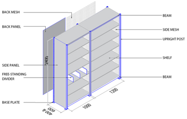 Structure shop drawing