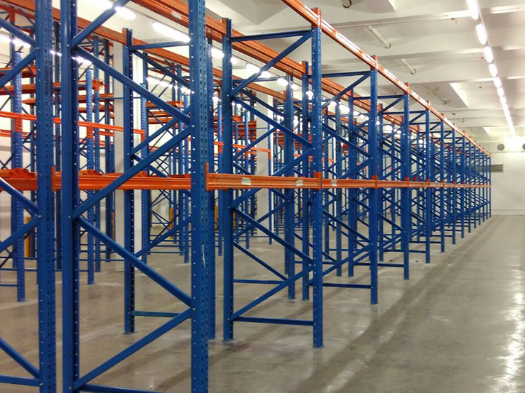 Pallet racking is the most widely used pallet storage system.